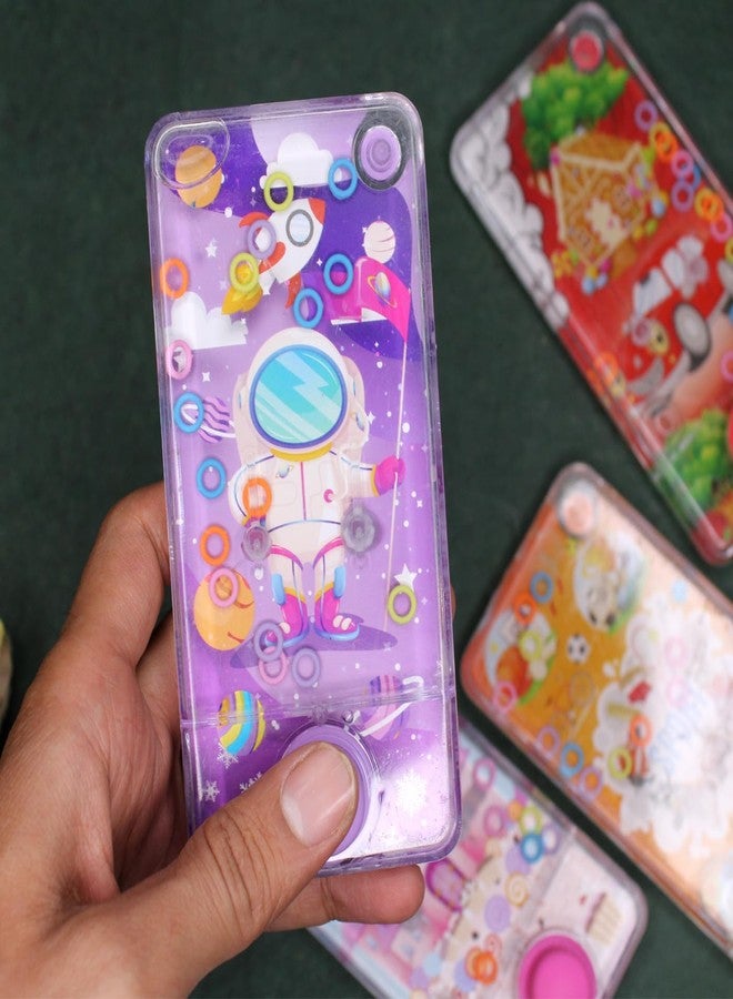 فولي لعبة رمي الحلقات المائية المحمولة باليد برسومات كرتونية بالكامل، مناسبة للأطفال والرضع. - Image 5